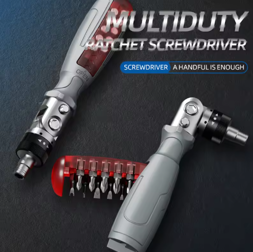 FixerHammer™ Ratchet Screwdriver