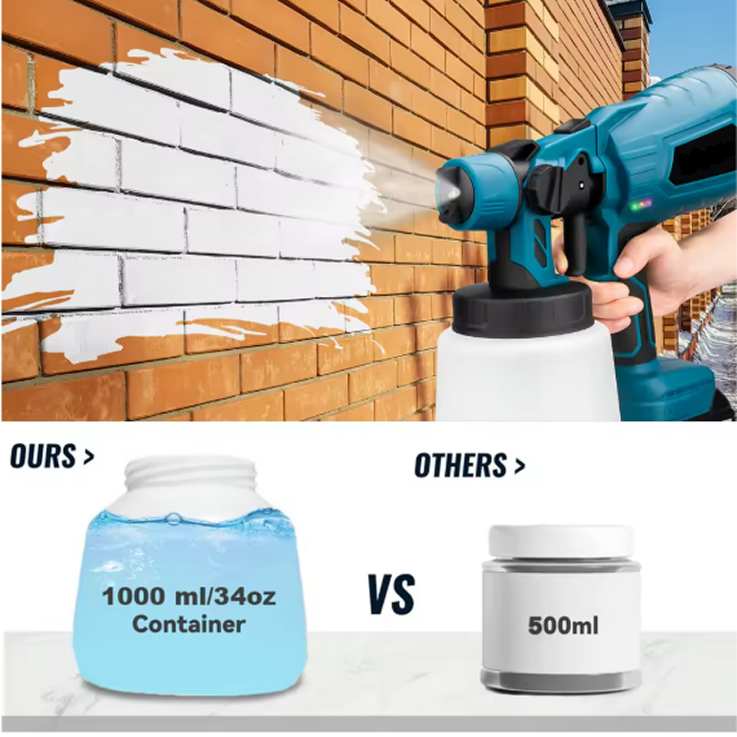 FixerHammer™ High-pressure Cordless Paint Sprayer